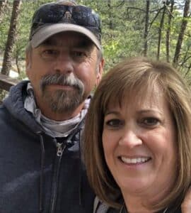 (Left) Greg Gobble fatally shot Cynthia Gobble before killing himself. (Right)