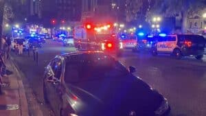 Four people were killed and eighteen others were injured in Birmingham, Alabama, on Saturday night.
