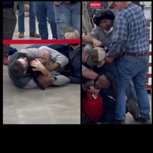 Black man choked at Rural King