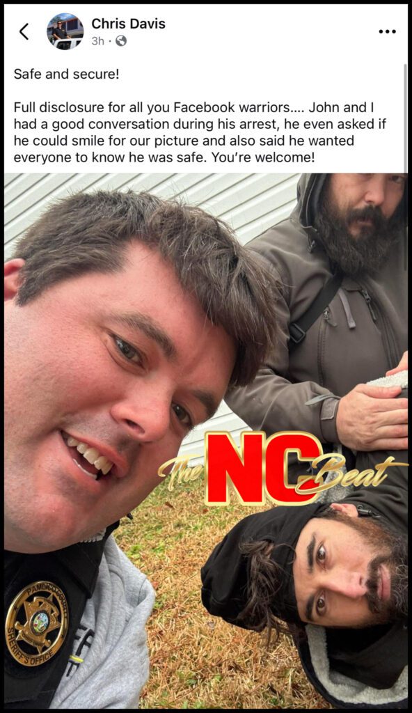 North Carolina Man Re-Arrested After Escape, But Bodycam Footage Contradicts Charges Against Him