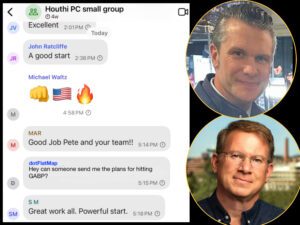 Pete Hegseth Yemen military chat leak
