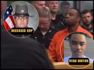 Rodney Hinton Jr. charged with aggravated murder following police shooting of his son, Ryan Hinton, in Cincinnati.