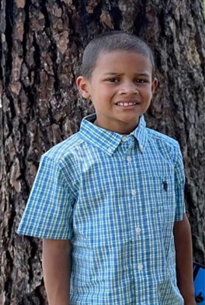 Portrait of 7-year-old Legend Jenkins who was killed in a Gastonia accident