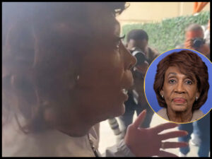 Maxine Waters gets door slammed at L.A. ICE detention center
