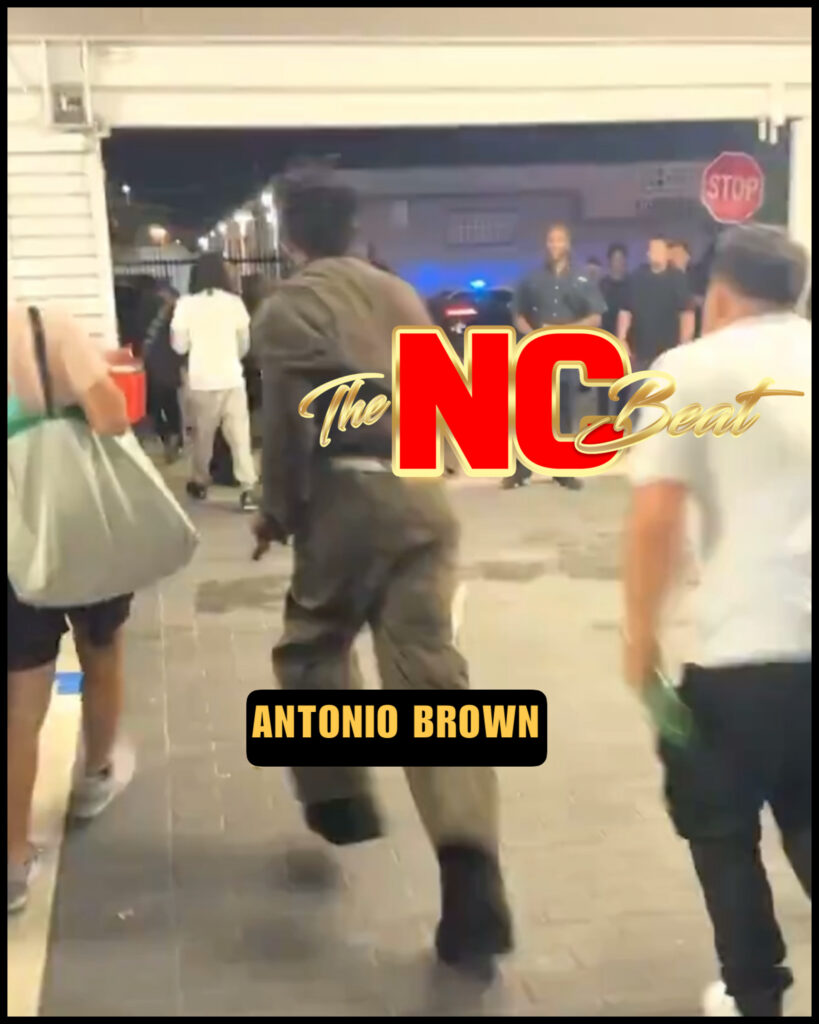Antonio brown wanted seen running to shoot in Miami surveillance footage