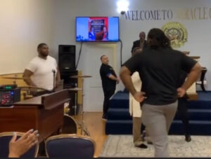 “Fight breaks out during service at Miracle Center Ministries in Bridgeport”