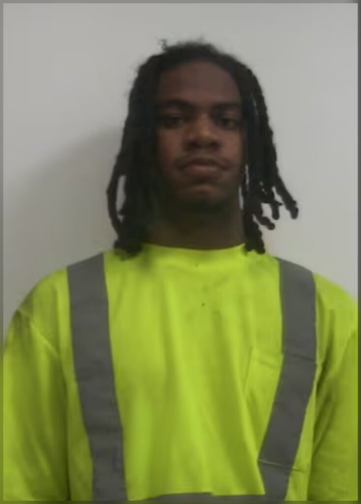 Mugshot of Erion Batts, suspect in Pineville street takeover shooting