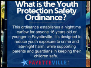 Curfew in fayetteville for youth