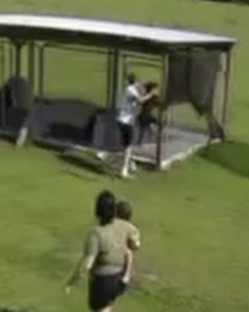 ex-cop Robert Clark chokes dog