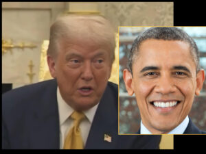 Trump accuses Obama of treason
