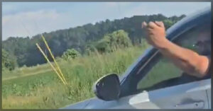 Farmville road rage hit and run involving Honda Accord caught on video on groom’s wedding day