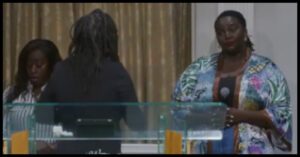 Co-Pastor Cassandra Pope rebukes woman