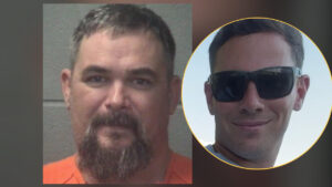 James Wells mugshot and Dylan Rasmussen victim photo