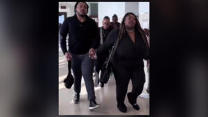 Brenay Kennard confronts husband mistress courthouse