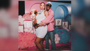 Scotty and Lemmy Body & Zeus CEO announce pregnancy expecting baby girl in pink themed gender reveal celebration