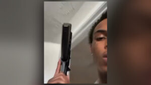Teen in viral video holding an AK-47 style rifle while threatening to show up at E.E. Smith High School in Fayetteville, North Carolina