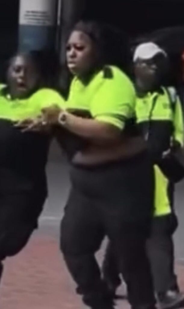 cats security guard teen charlotte viral video