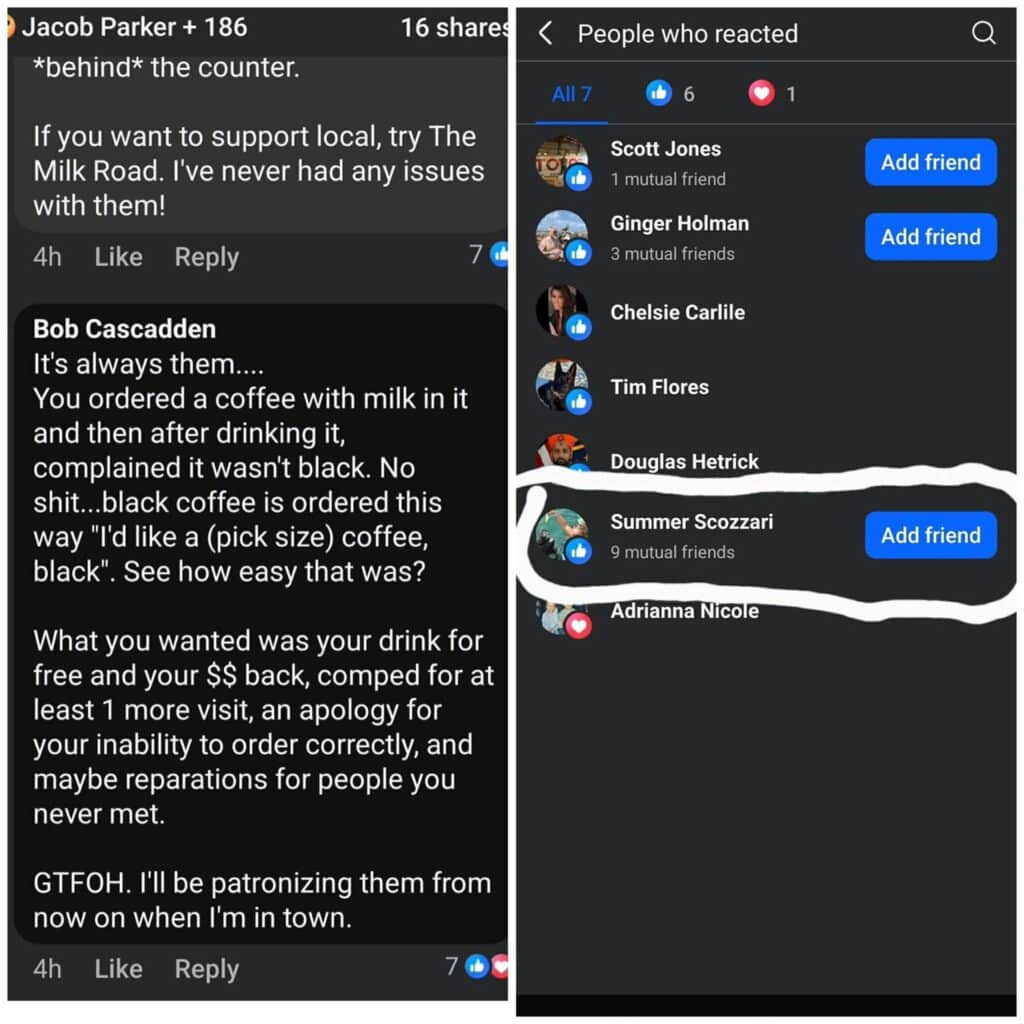 910 coffee co controversy its always them comment and like