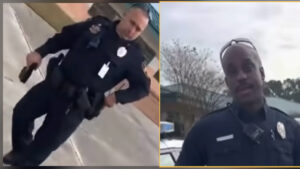 Jacksonville NC police tasing father in front of child during school pickup incident