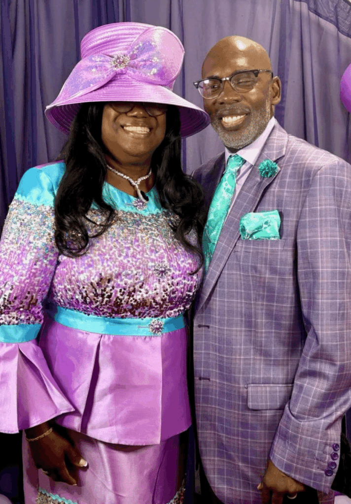Chief Apostle Dr. David L. Roper and First Lady Mother Shari L. Roper of Solid Rock Apostolic Faith Ministries Houston Texas