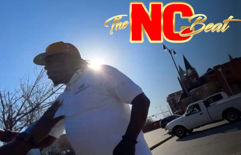 Apostle Dameyon Massey confronting homeless man.