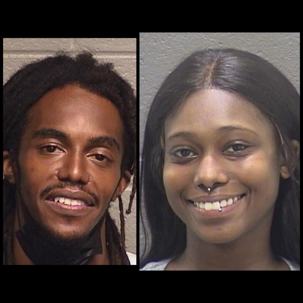 (Left) Christopher Turner and (Right) Destiny Daniel.