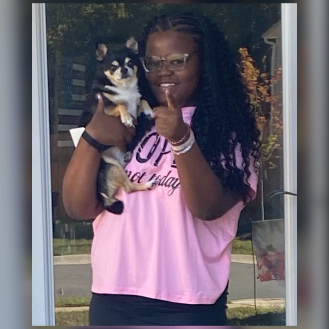 Mya Johnson, 14, is missing from Burlington, North Carolina.