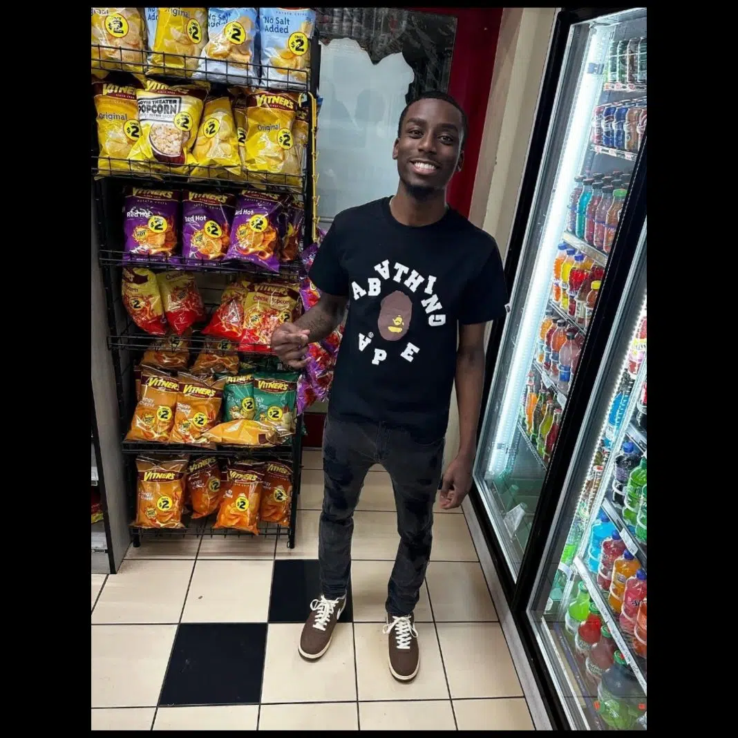 21-year-old man, Javion Magee, was reportedly discovered with a rope around his neck beneath a tree in Vance County, North Carolina.