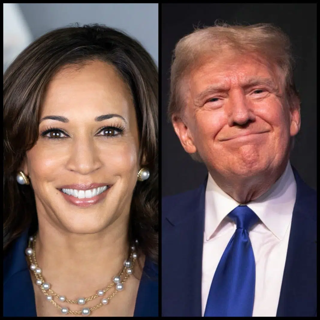 Vice President Kamala Harris and former President Donald Trump