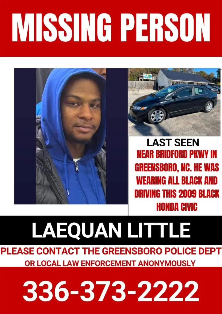 26-year-old man goes missing on New Year's Eve in Greensboro; mother searching 'everywhere'