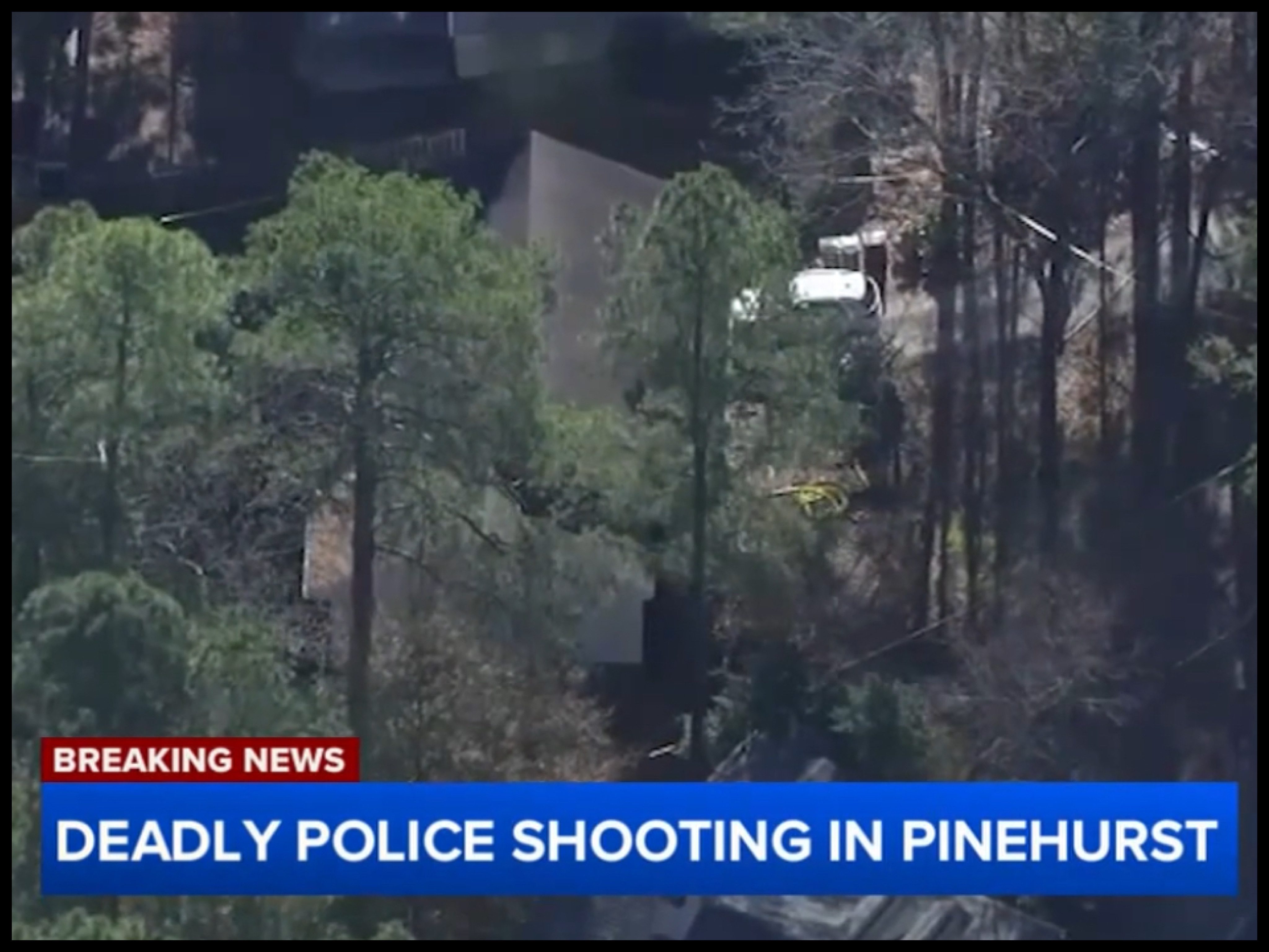 Pinehurst police shooting during house fire