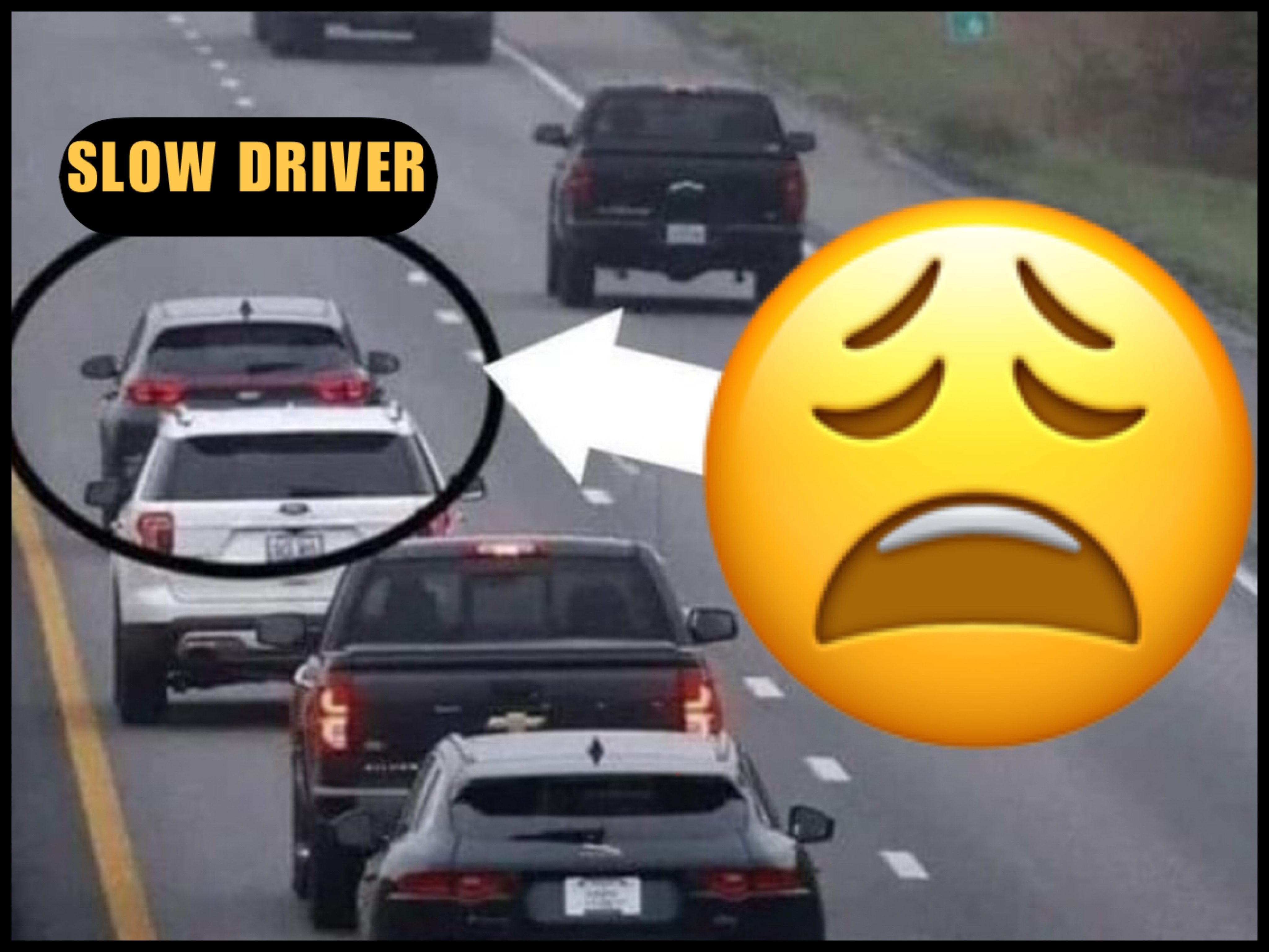 Traffic on a North Carolina highway impacted by House Bill 864 North Carolina