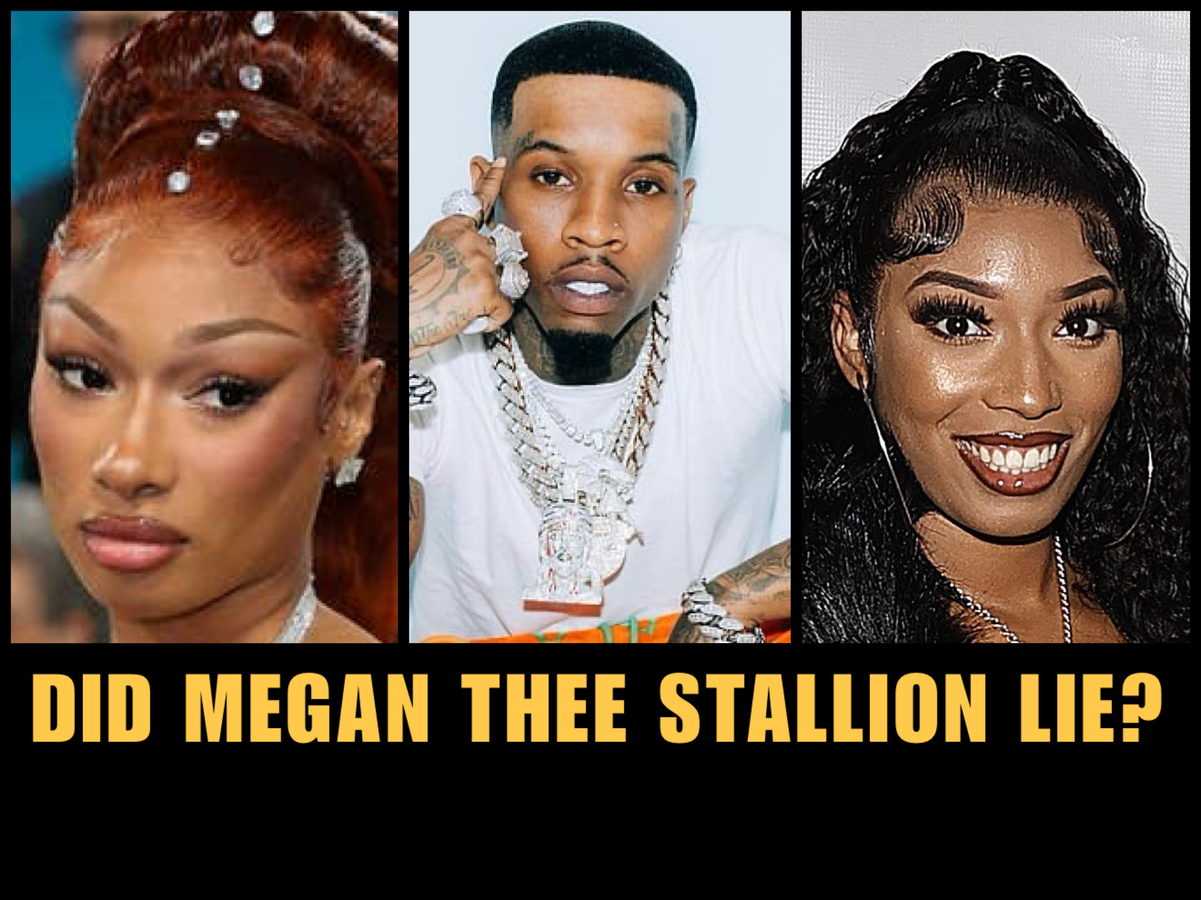 Tory Lanez new evidence shared at press conference suggesting innocence in Megan Thee Stallion shooting case.