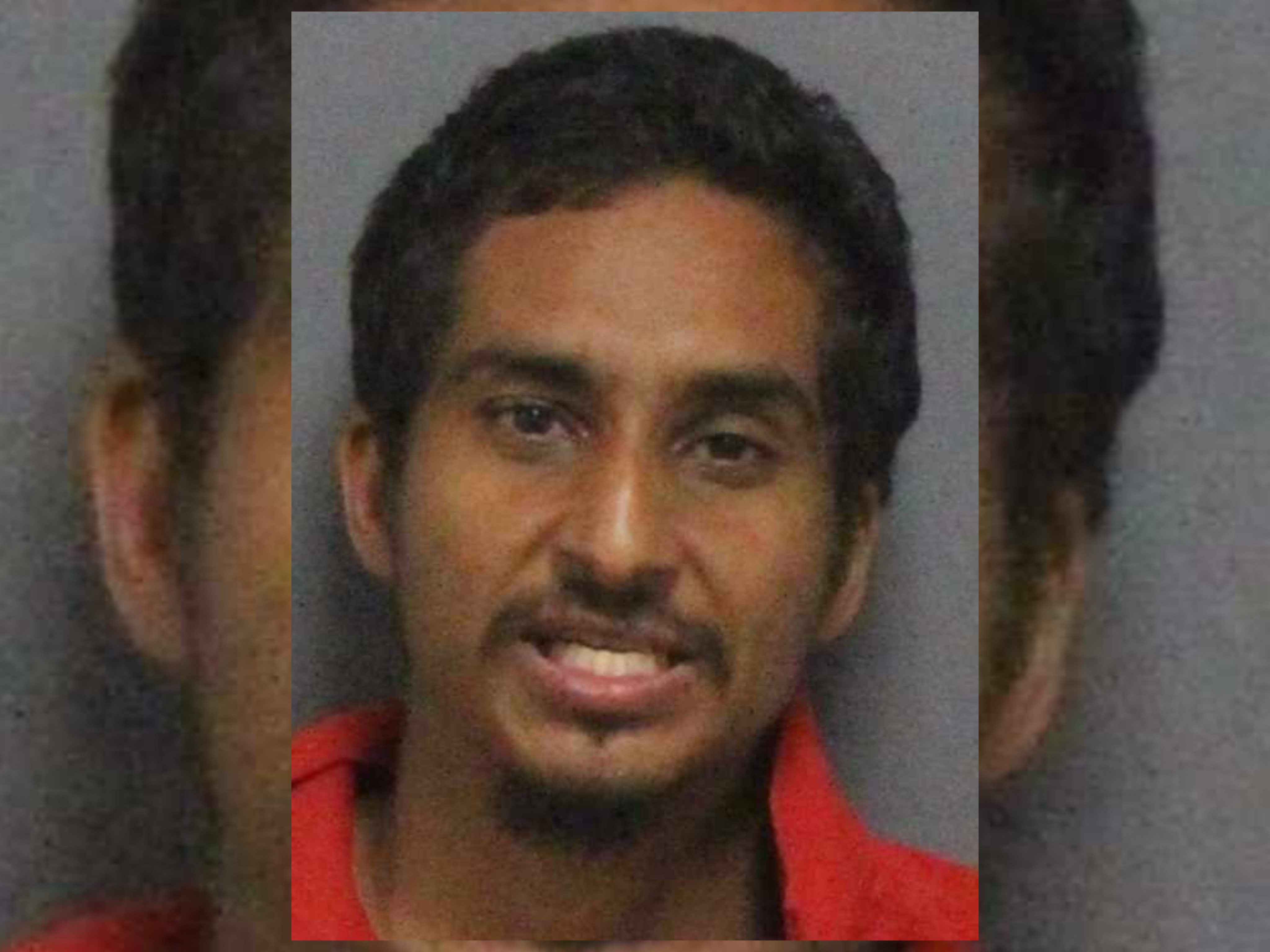 Mugshot of suspect from Greensboro child abduction attempt where neighbor intervened to save 8-year-old boy from being taken