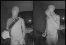 Masked man with knives caught on doorbell camera in Carolina Forest neighborhood, Jacksonville NC