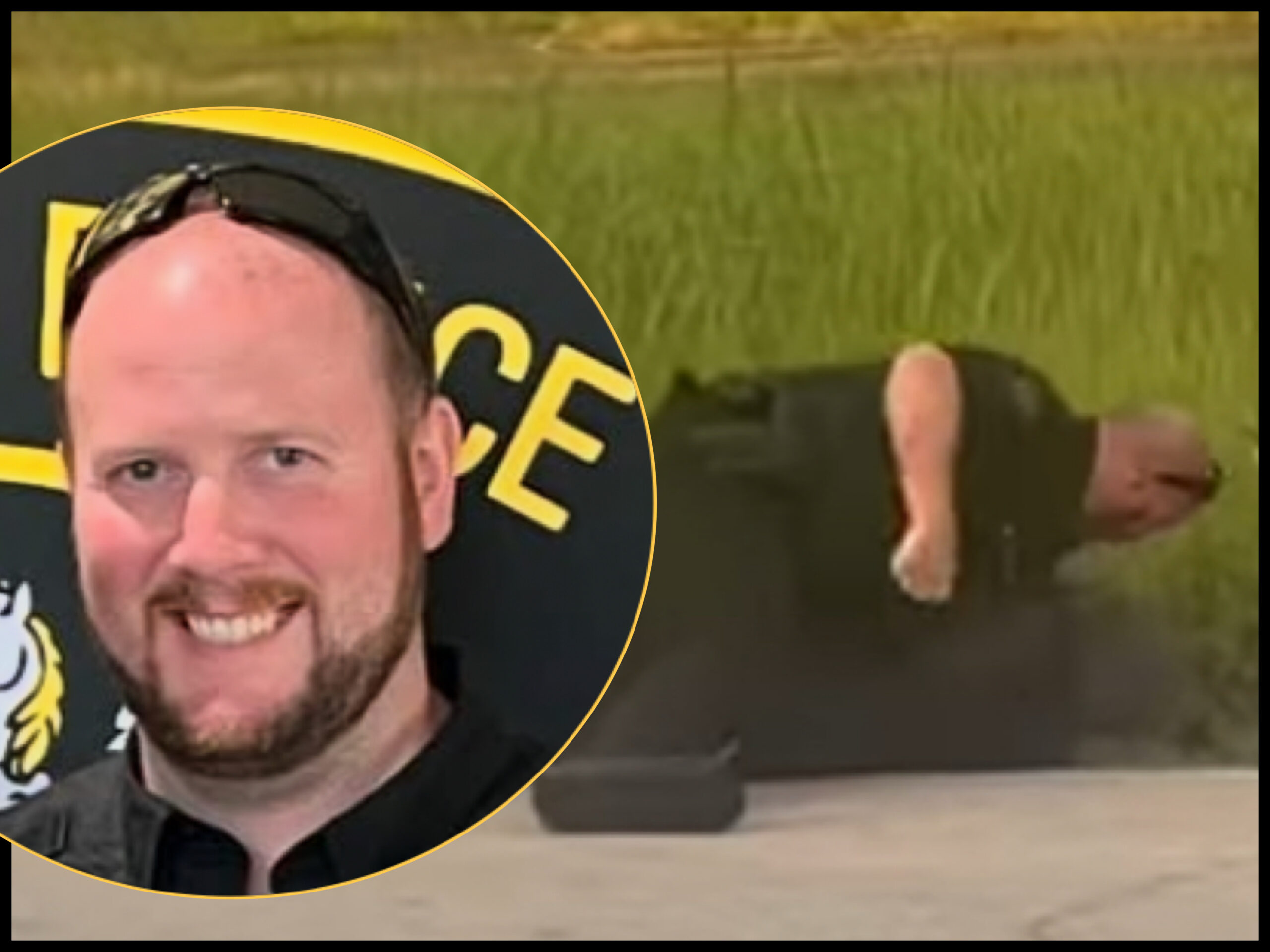 Corporal Andrew Beck punches Cameron Williams during viral Kinston Police arrest