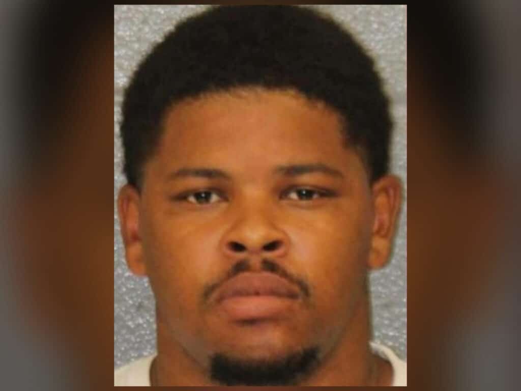 Mugshot of Shy’Mere Simms, Charlotte Middle School coach charged