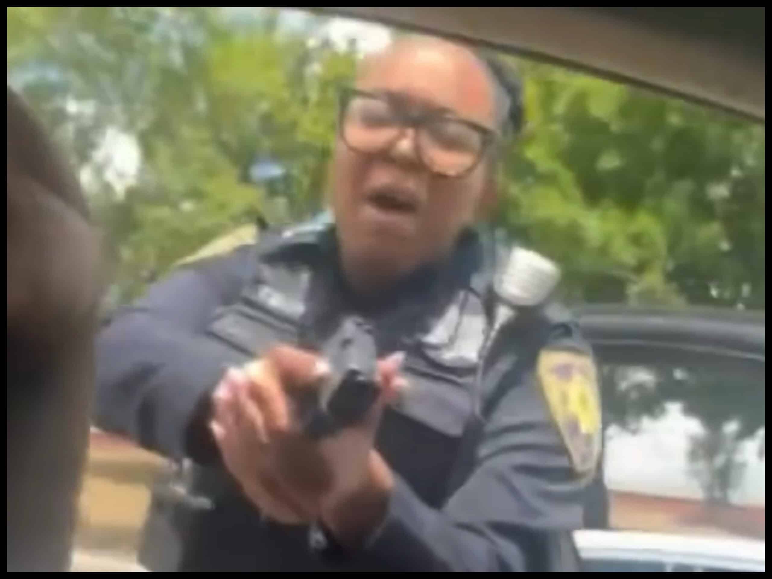 Harris County Deputy Pulls gun
