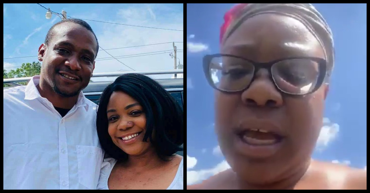 Cooking With Aisha cries outside her home during Facebook Live after alleged domestic assault
