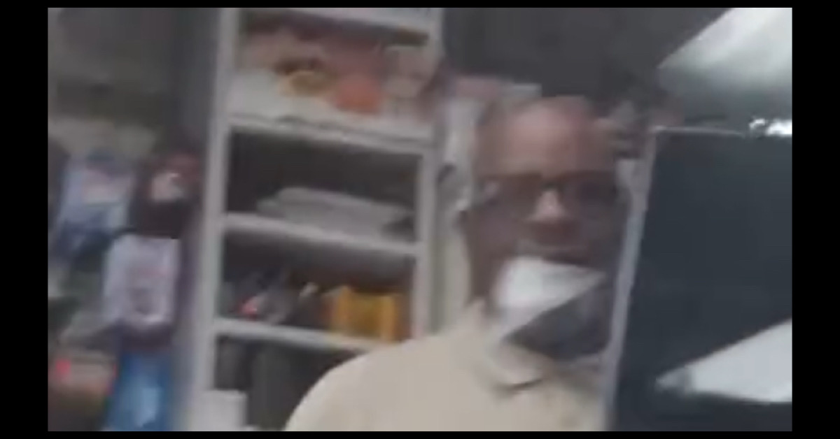 Raleigh store clerk denies man bathroom because he's black.