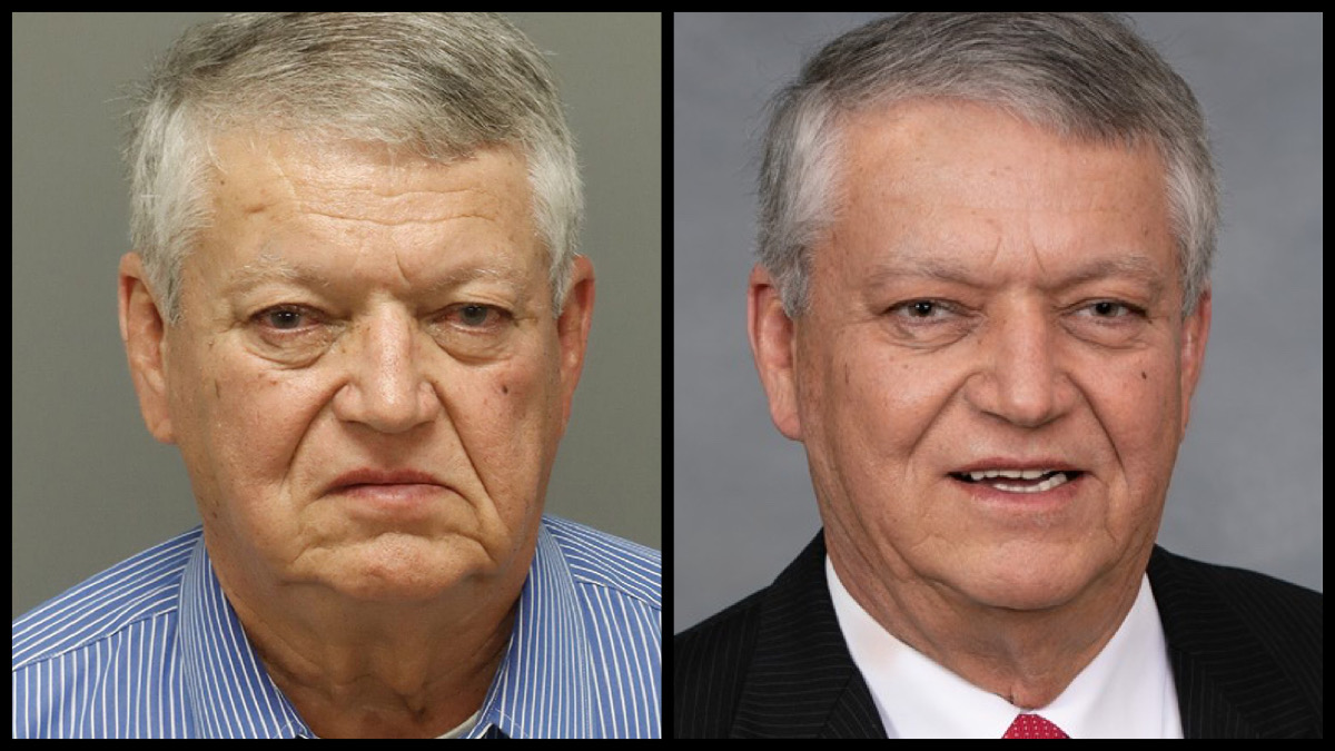 NC Senator Norman Sanderson mugshot and official photo