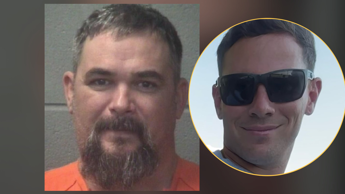 James Wells mugshot and Dylan Rasmussen victim photo