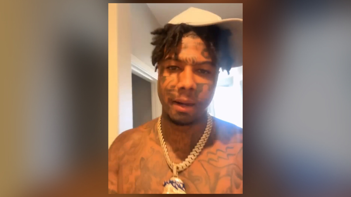 Blueface rapper released from prison returning home after nearly two years behind bars in California