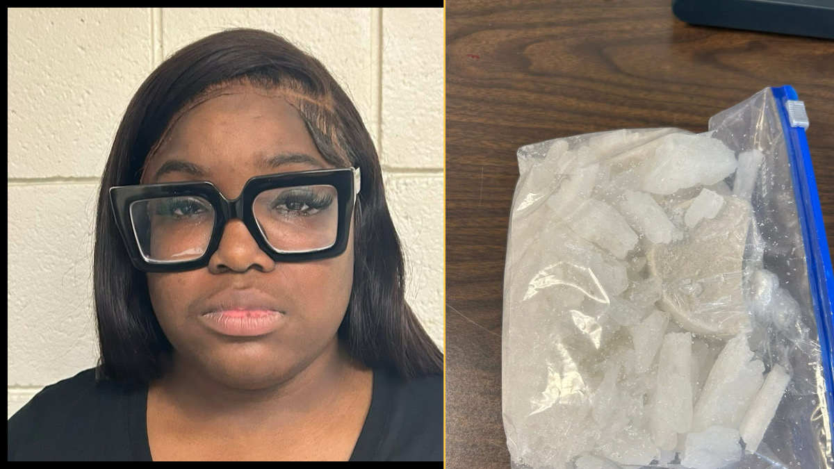 High Point woman arrested with meth and fentanyl after I-40 traffic stop in Duplin County North Carolina drug bust