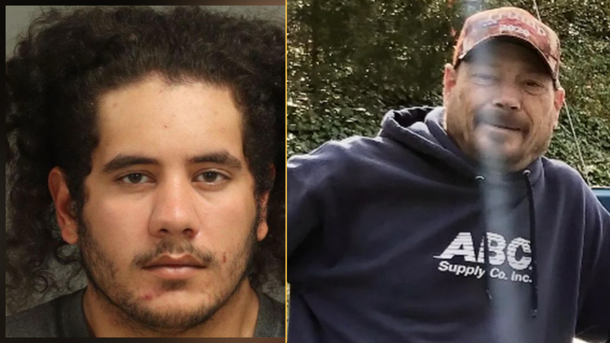 Wake County murder suspect Ruben Joseph Santiago and victim Derick Godwin in US-64 road rage shooting incident