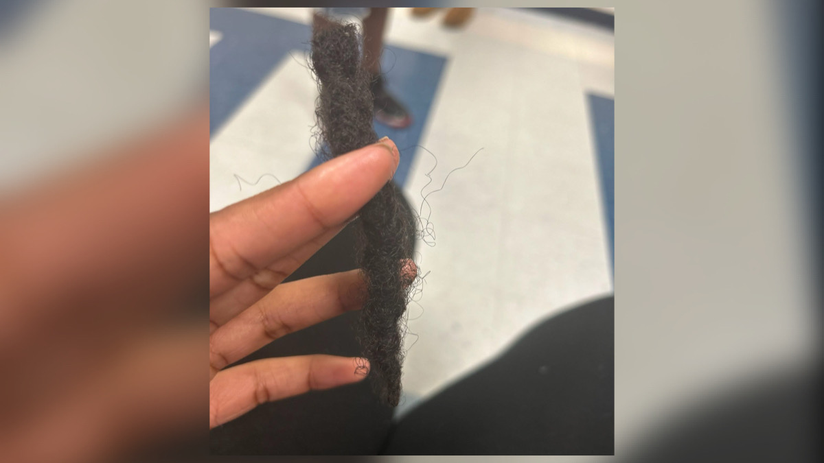 Fayetteville mother shows son's hair cut by student without permission at Max Abbott Middle School incident