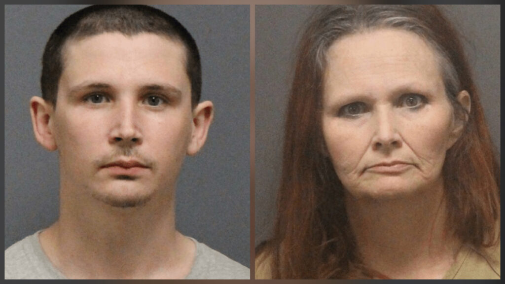Two arrested in Guilford County fatal overdose 23-year-old man died in Julian home Dakota Ryan Blevins Heather Dawn Harris charged