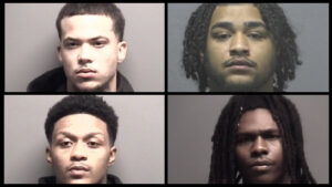 Independence Mall shoppers running four men arrested following gun scare Wilmington North Carolina New Hanover County suspects charged