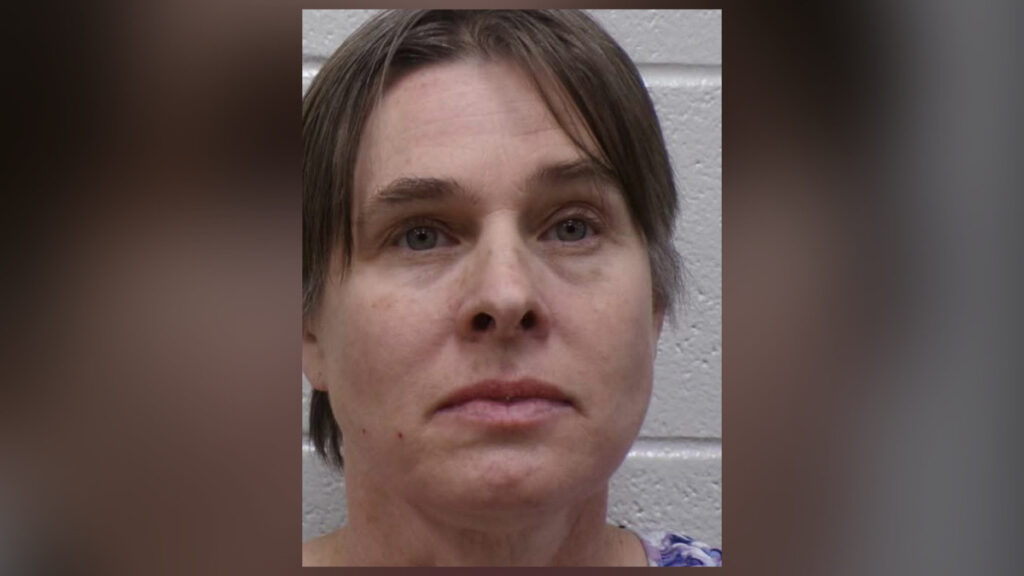 Gudrun Casper-Leinenkugel booking photo in Henderson County thanksgiving poisoning and murder investigation