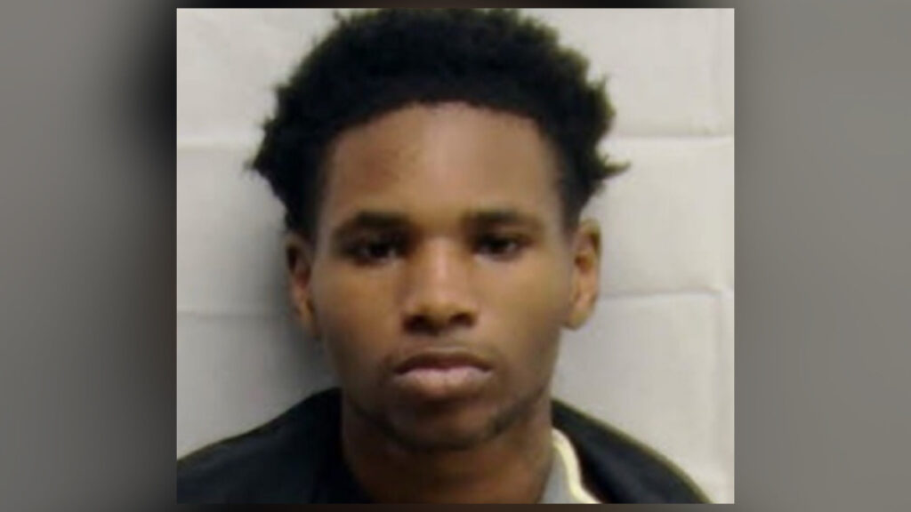 Official law enforcement mugshot of Malachi Brown following his arrest in Durham, North Carolina